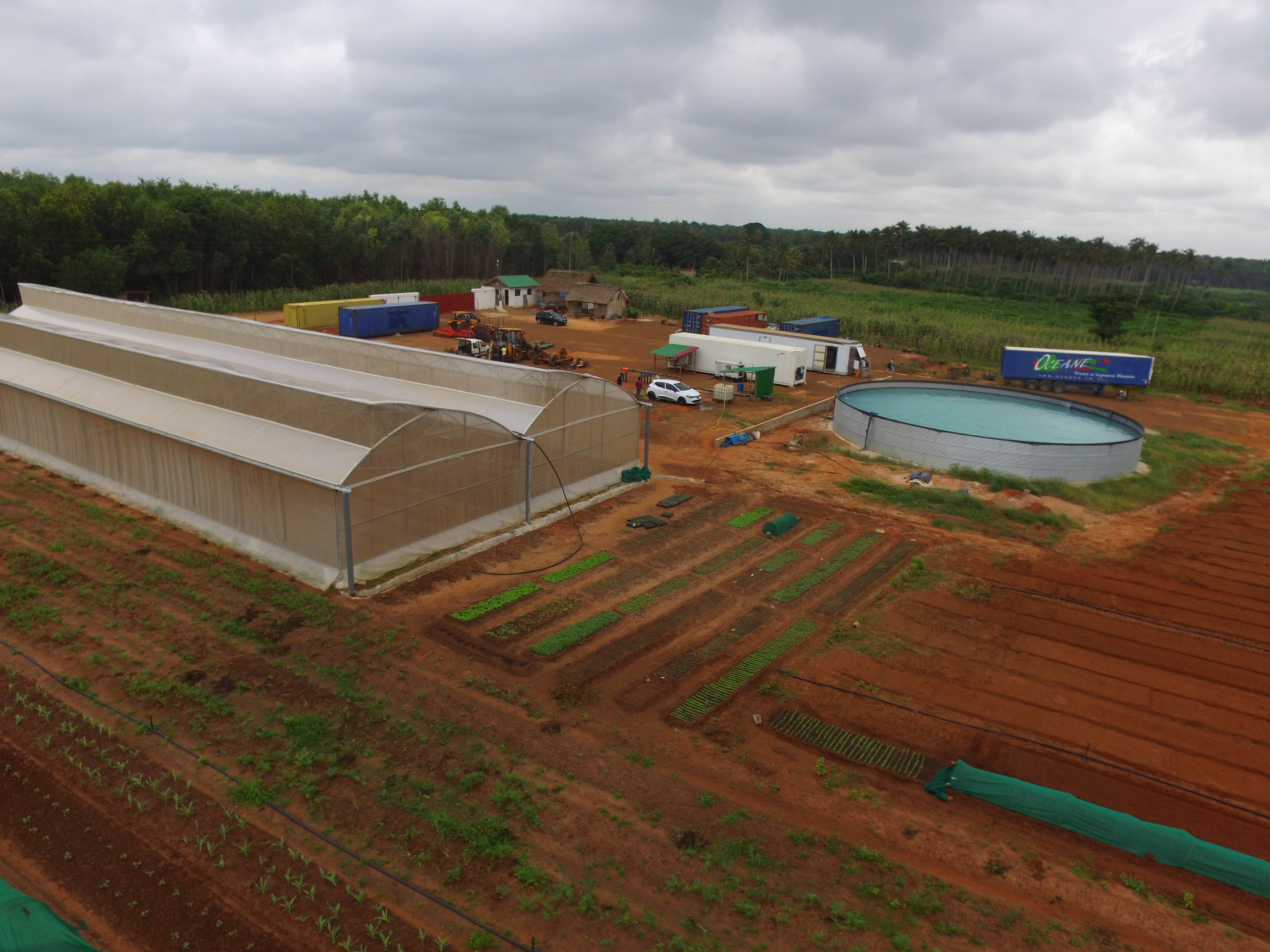 Serres et infrastructure